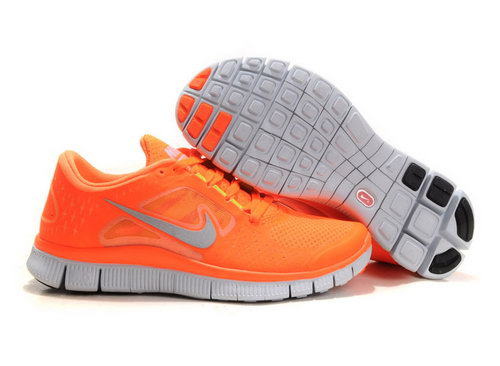 Nike Free Run 5.0 Womens Size Us5 6 7.5 Orange Clearance